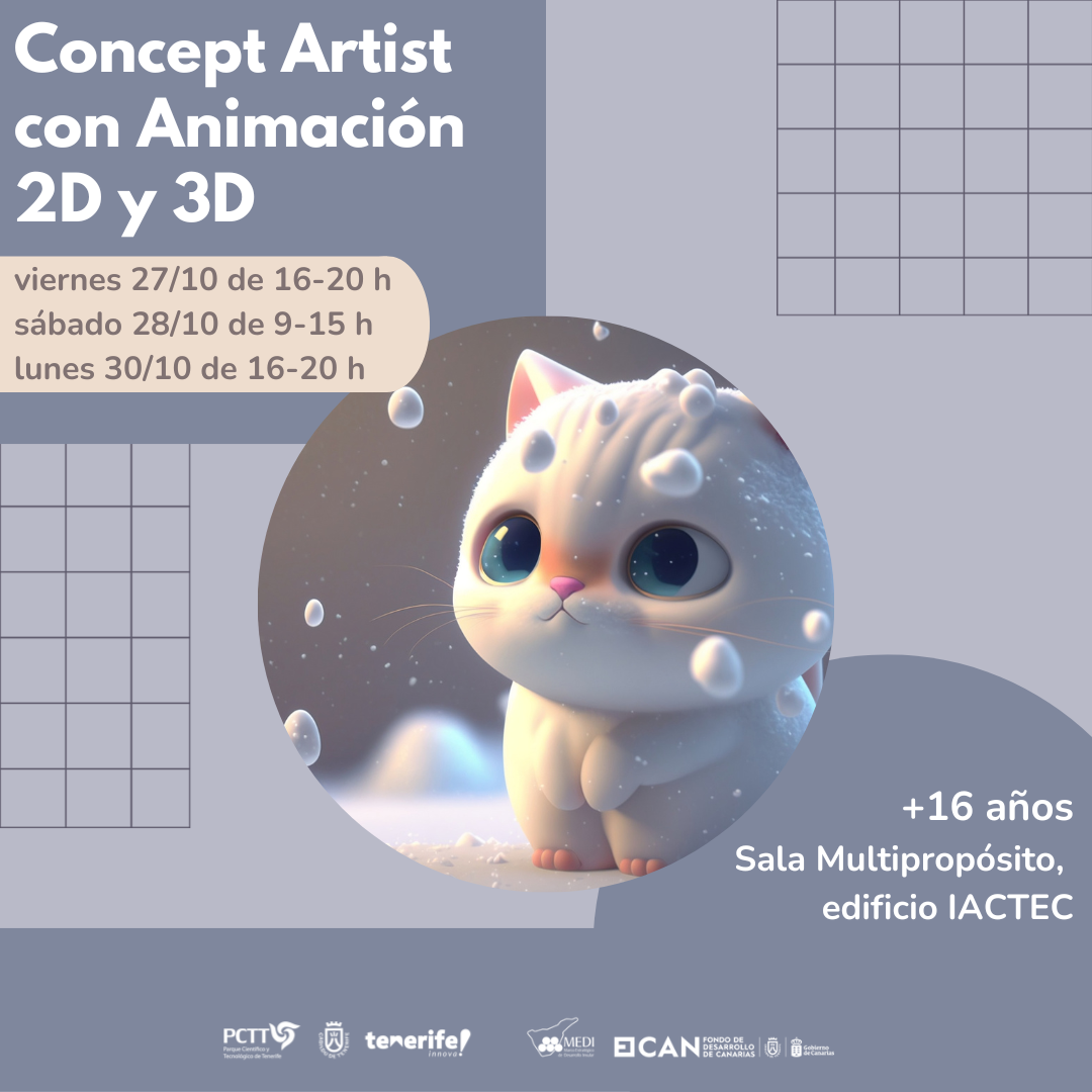Taller Concept Artist con Animación 2D y 3D