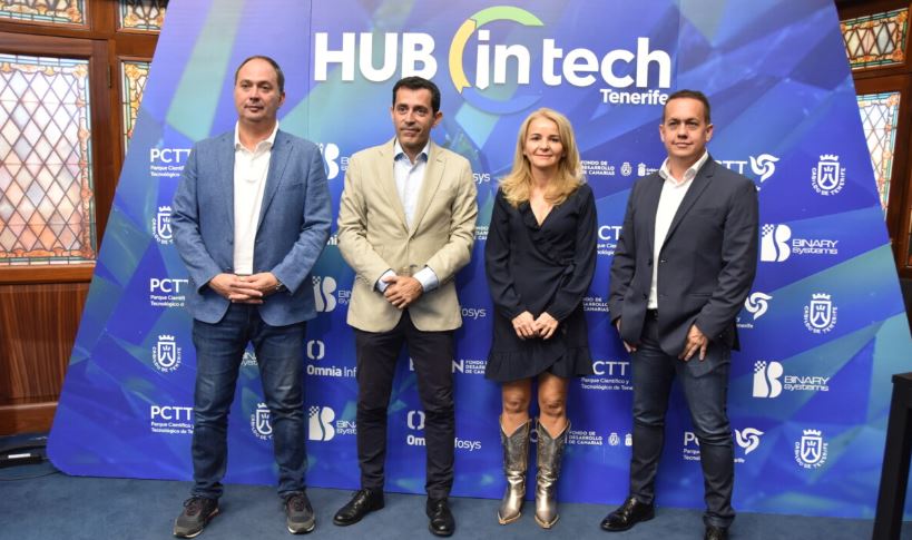 El Cabildo aborda las Industrias Creativas, la Inteligencia Artificial y la Ciberseguridad en  HUB INTECH TENERIFE 2024